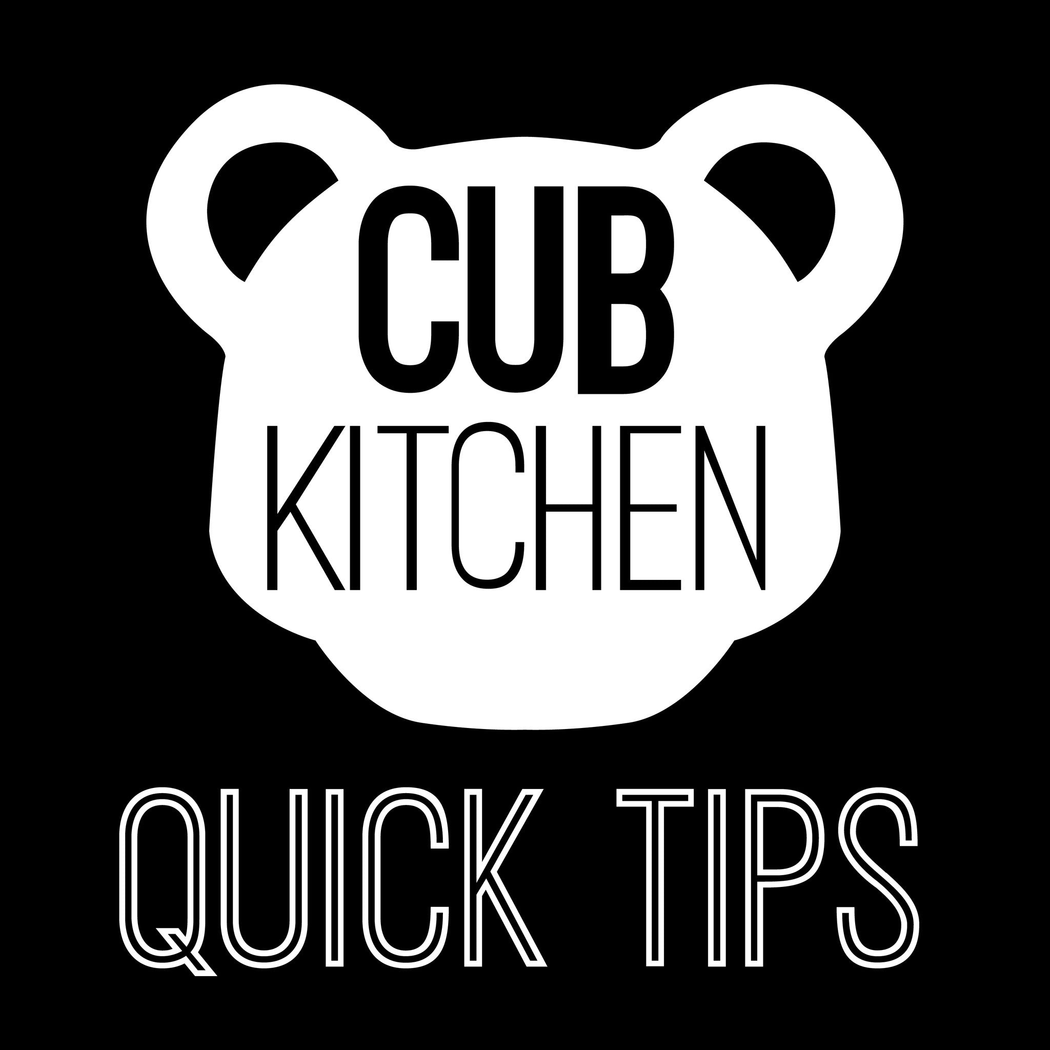 CUB KITCHEN - QUICK TIPS - STINKY SPONGE