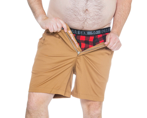 S cow short pants ブラウン Bershka cow print jorts in brown | ASOS