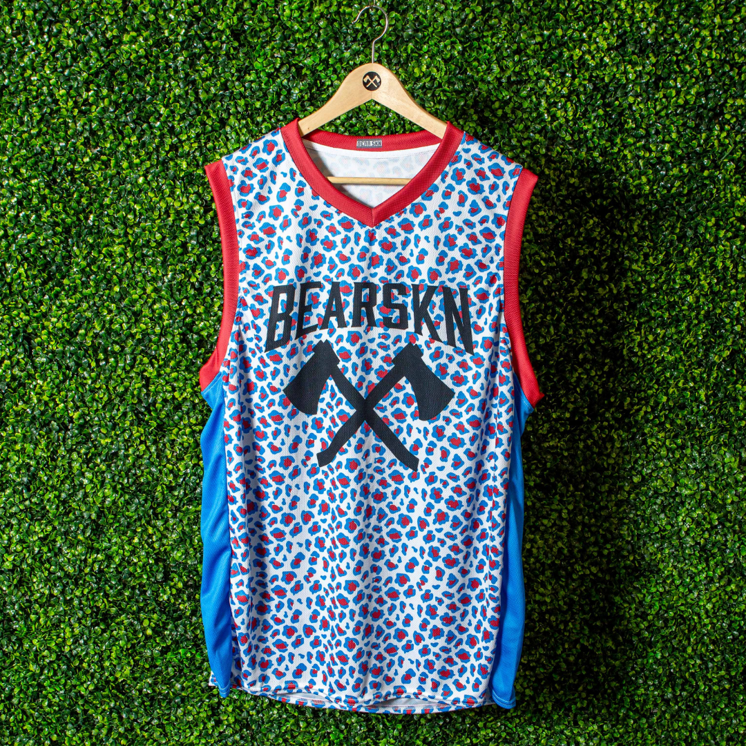 LIMITED Bear Skn All Over Print Jersey - Leopard