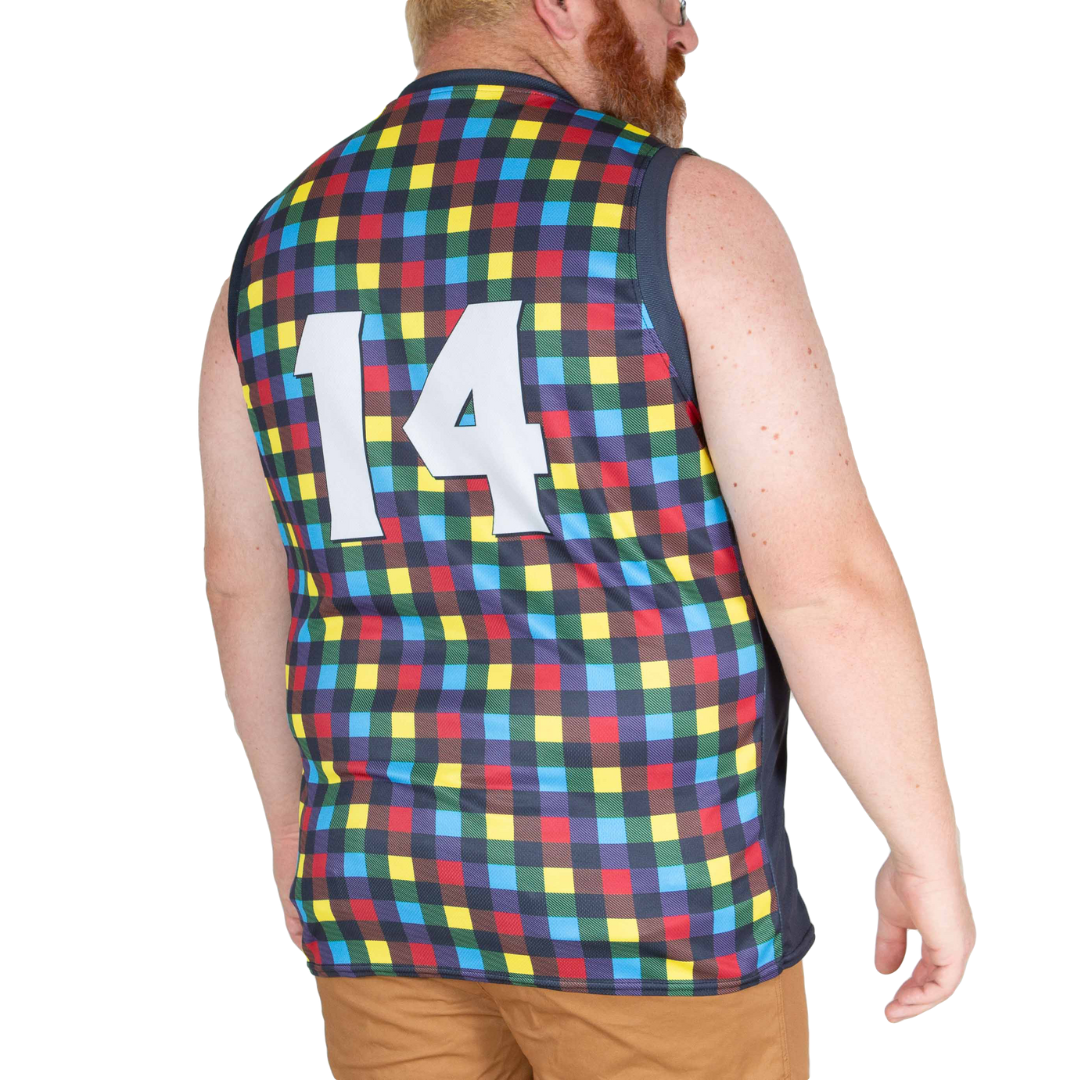 LIMITED Bear Skn All Over Print Jersey - Pride 3.0