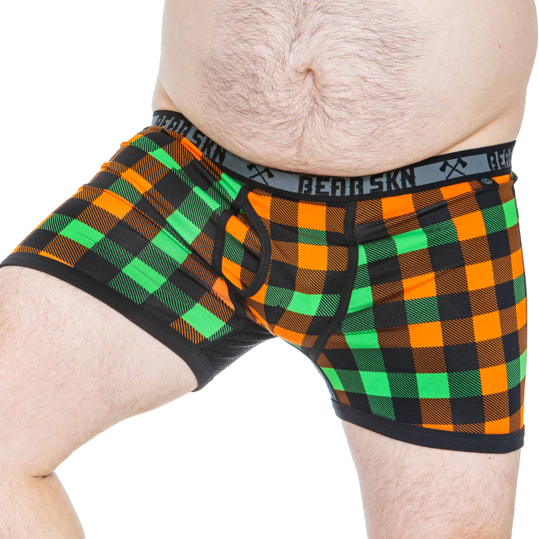 Bamboo Boxer Brief - Orange Grove Brunch Backwoods