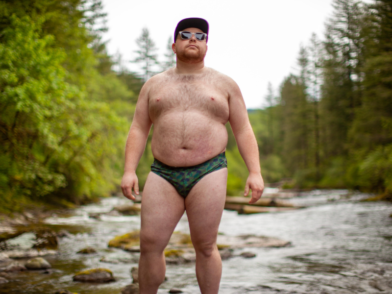 Bear Skn Swim - Bear Hunter Camo Brief