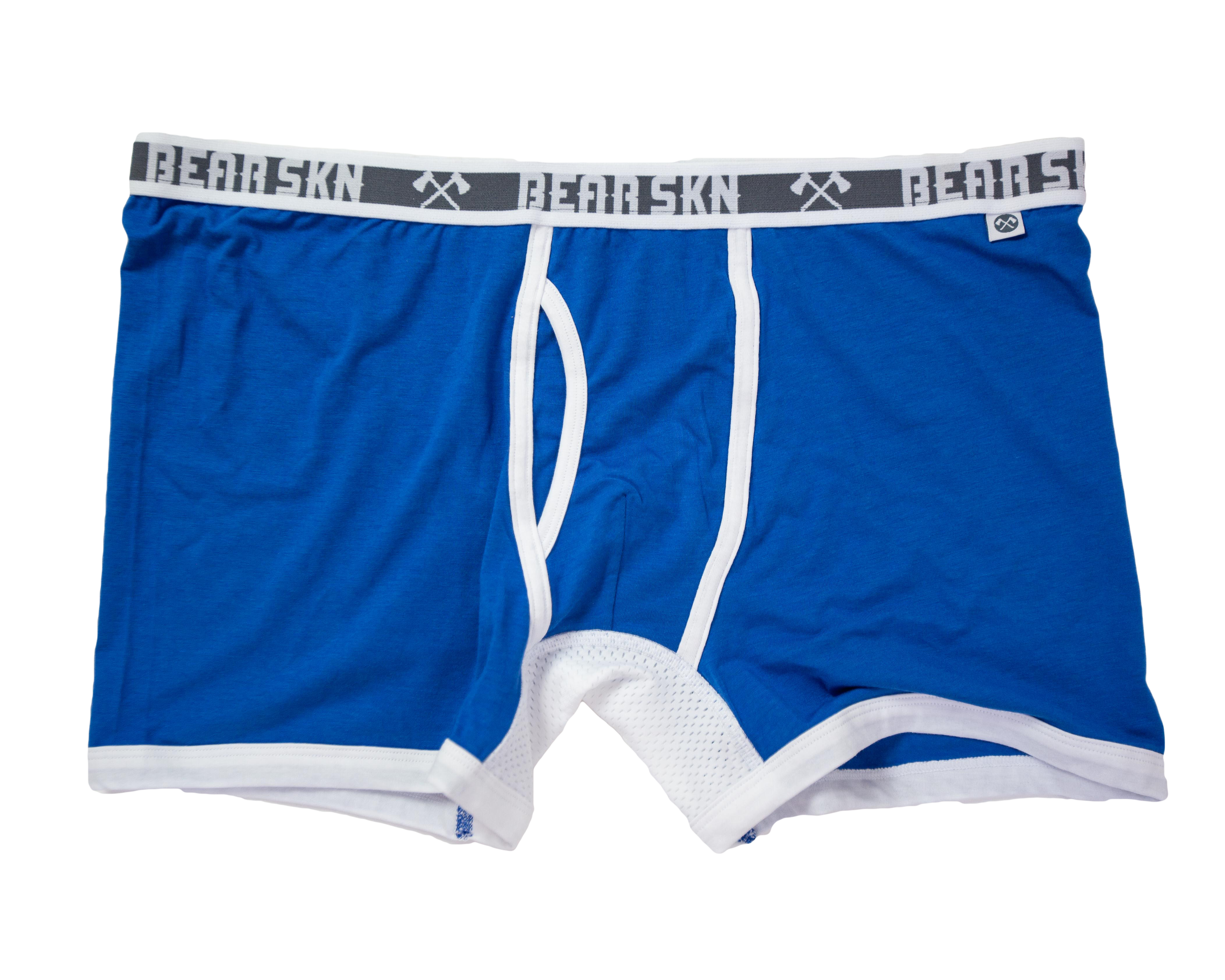 Bamboo Boxer Brief - Blueberry Lights